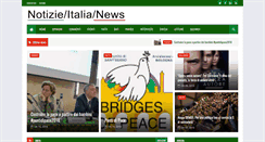 Desktop Screenshot of notizieitalianews.com